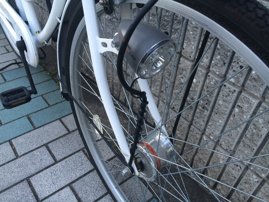 自転車 オート ライト