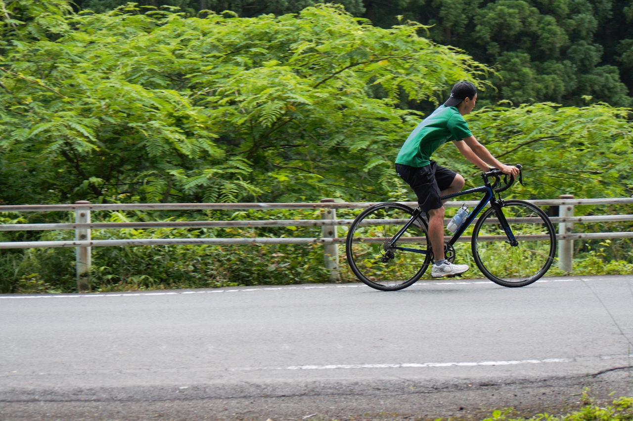 佐々里峠 自転車