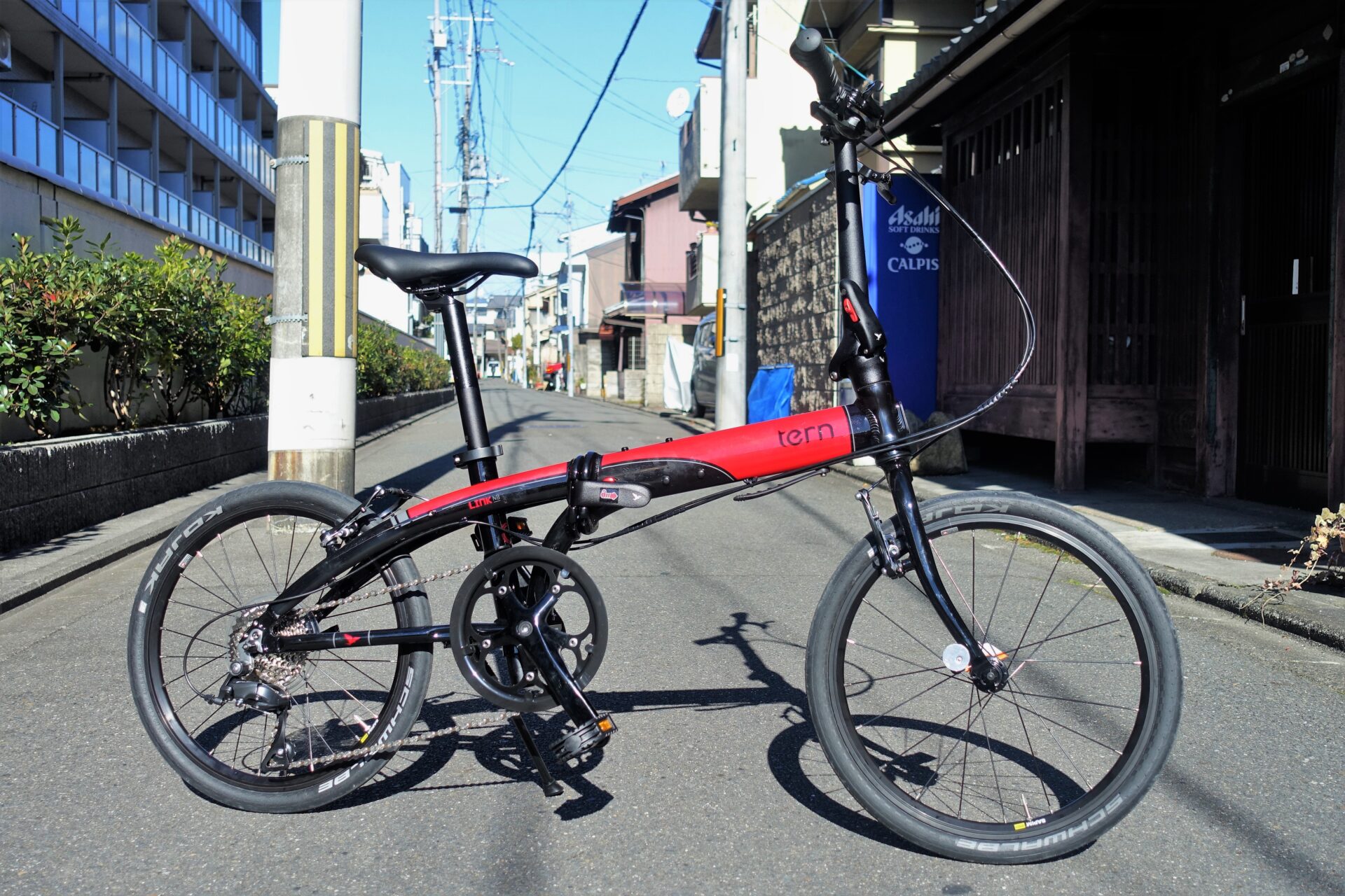 折り畳みも可能なアーバンコミューターバイク～Tern Link N8~ - 京都の 