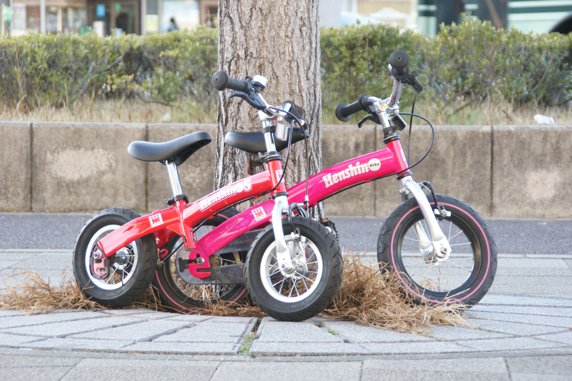 初めての自転車はコレ！へんしんバイク 10インチ・12インチ【USED